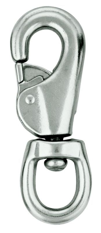 Weaver Leather Bull Snap 1 Nickel Plated