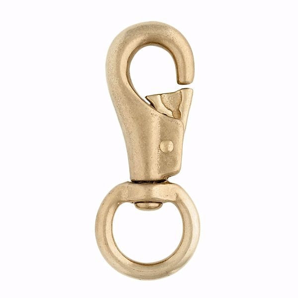 Weaver Leather Bull Snap 1 Solid Brass