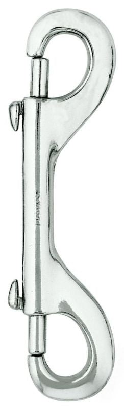 Weaver Leather Double Snap 4.5 Nickel Plated