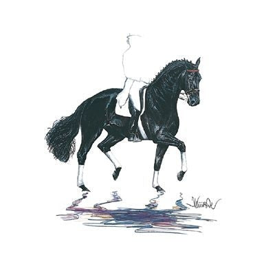 Baccara Dressage By Jan Kunster 19.75x27.5