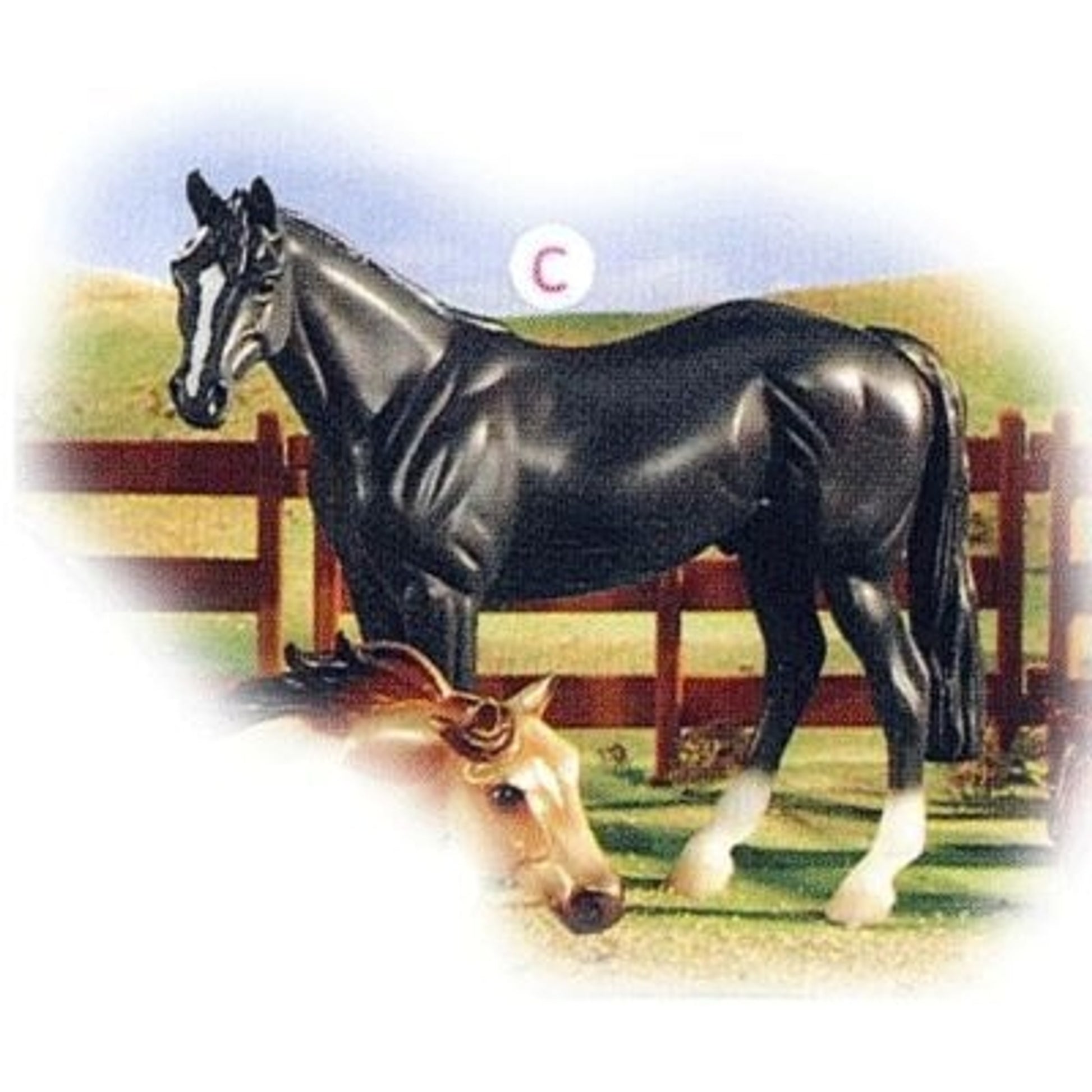 Breyer Classics Black Thoroughbred 7in
