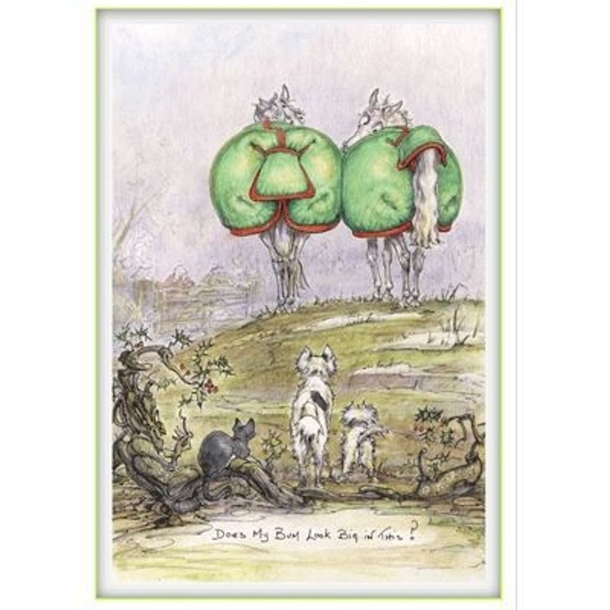 Does My Bum Look Big in This Greeting Card 6 Pack