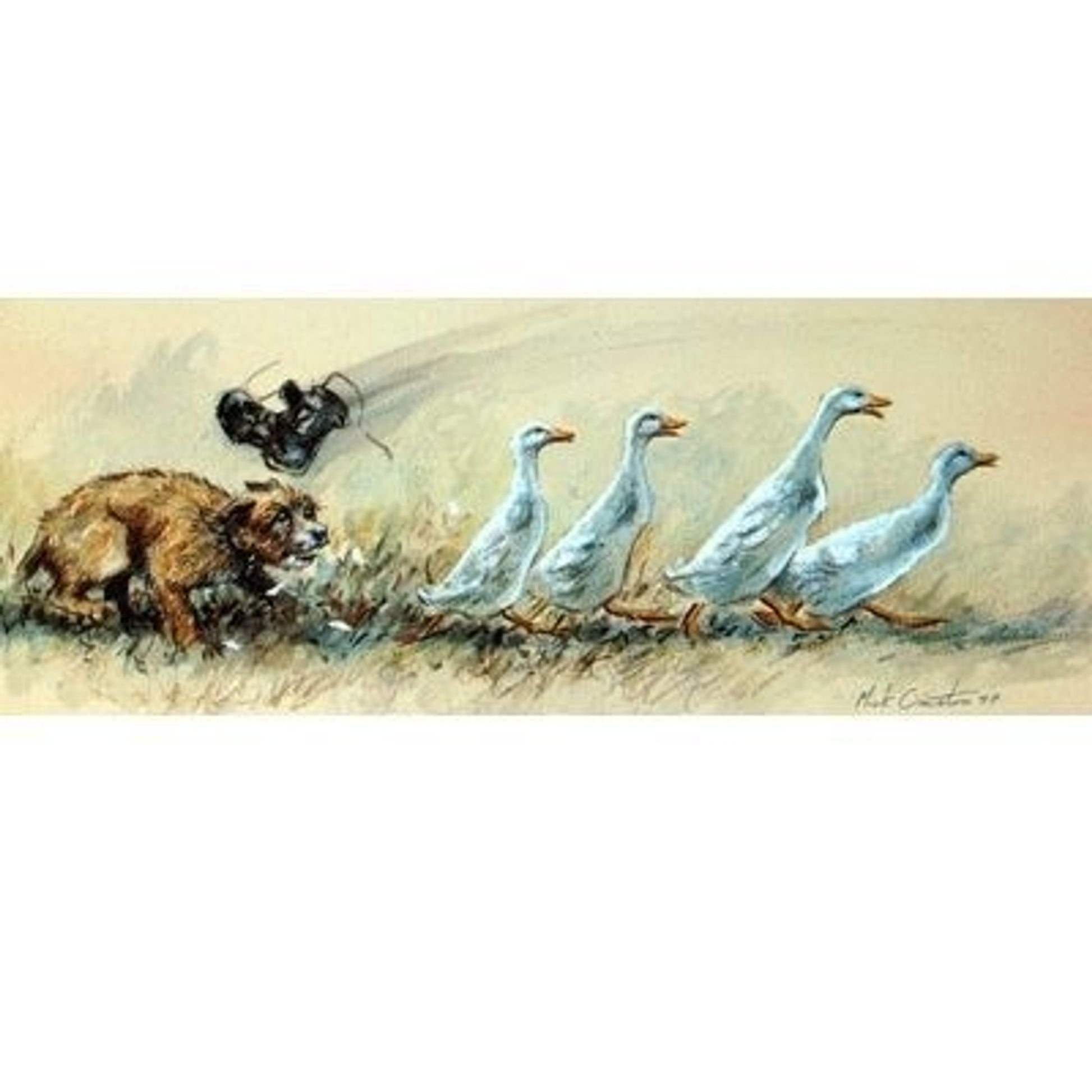 Duck By Mick Cawston 13 x 5