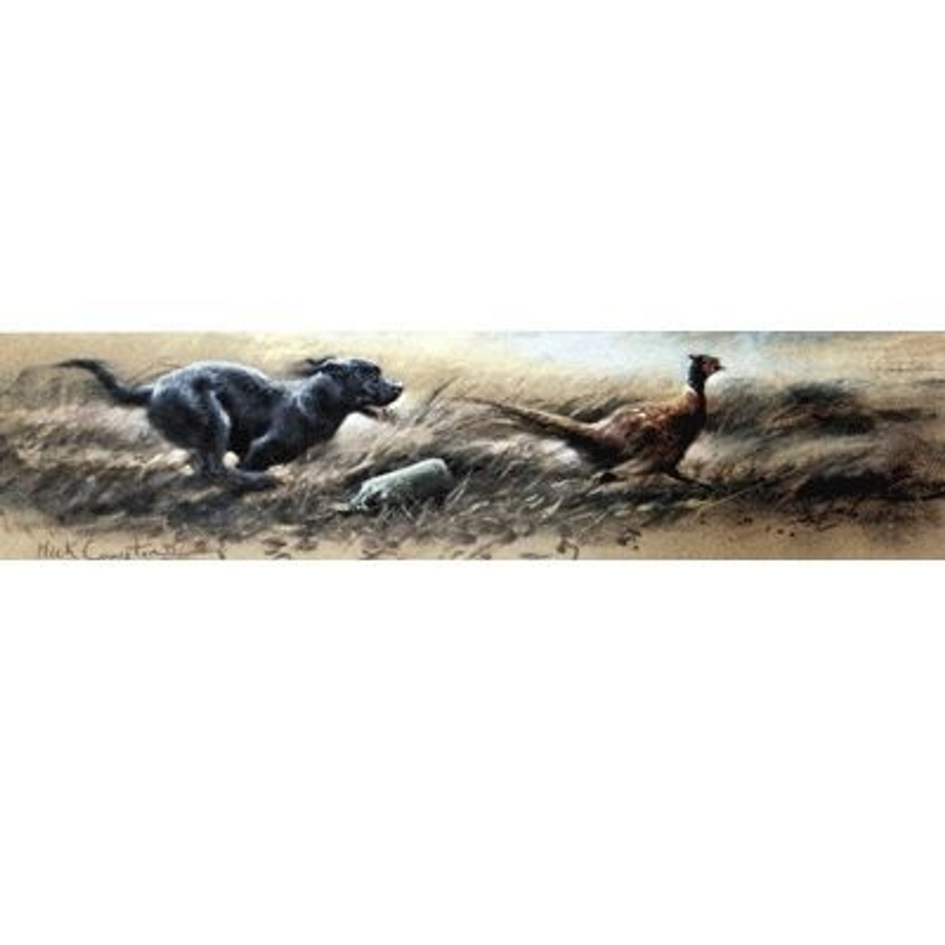Dummy Run By Mick Cawston 13.5 x 3 3/8