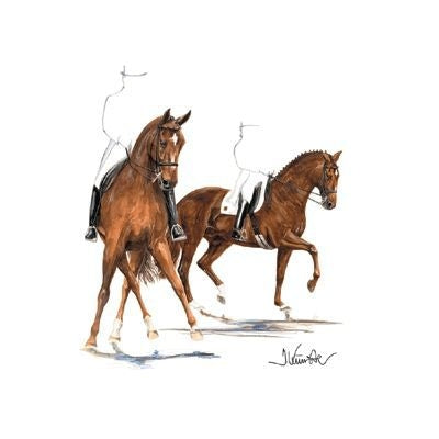 Gigolo Dressage By Jan Kunster 19.75 x 27.5