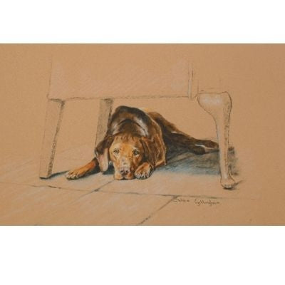 His Masters Chair By Debbie Gillingham 8 x 5.5