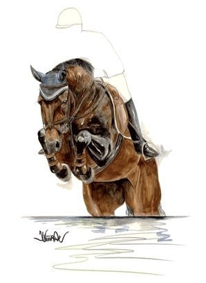 Jan Kunster Hrs Prints-Tiramisu 2 Jumping