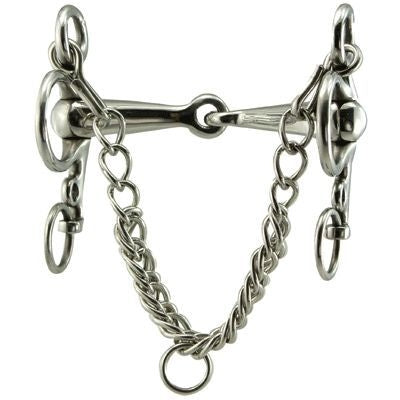 Jointed Small Ring Pelham Bit 4.75