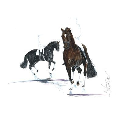 Karat Dressage By Jan Kunster 19.75x27.5