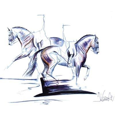 Nizza Dressage By Jan Kunster 15.75x19.75