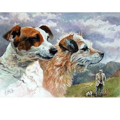 Old Friends By Jo Campin 10.75 x 7.5