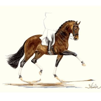 Primavera Dressage By Jan Kunster 19.75 x 27.5