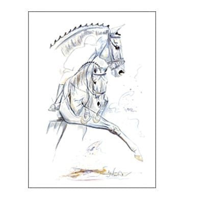 Riviera Dressage By Jan Kunster 19.75 x 27.5