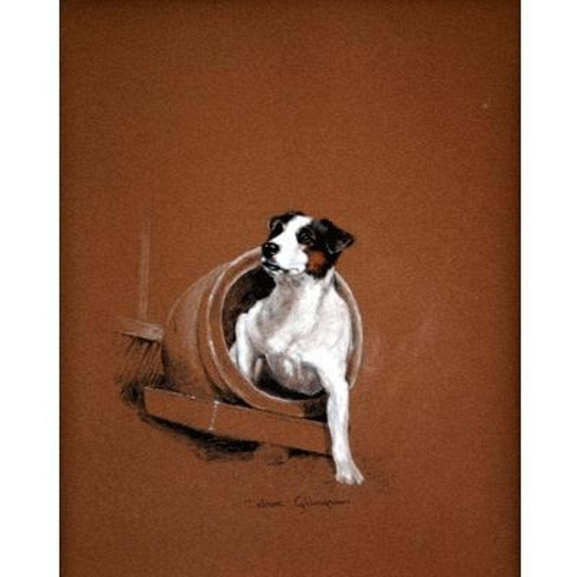 Roll Over By Debbie Gillingham 6.5 x 9.25