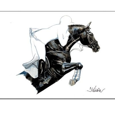 Spitfire Show Jumper By- Jan Kunster 19.75 x 27.5