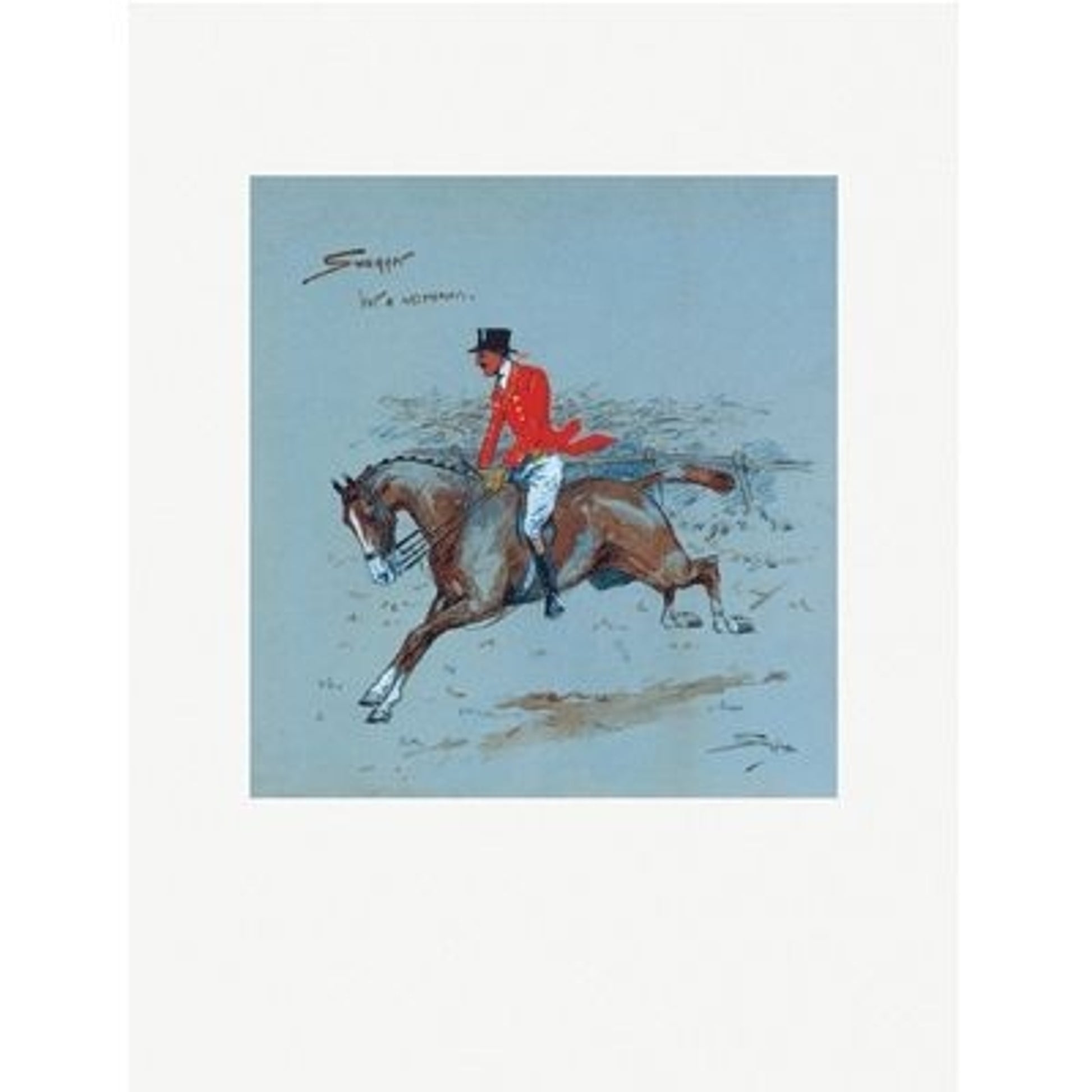 Swagger but a Workman By Snaffles 8 x 11
