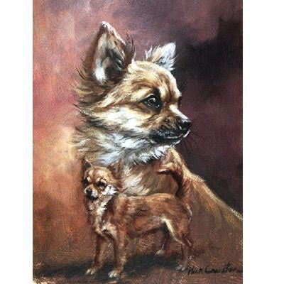 The Chihuahua By Mick Cawston 6 x 8.25