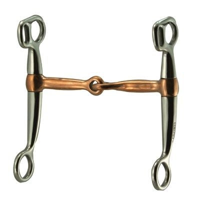Tom Thumb Copper Mouth Snaffle Bit 4.5