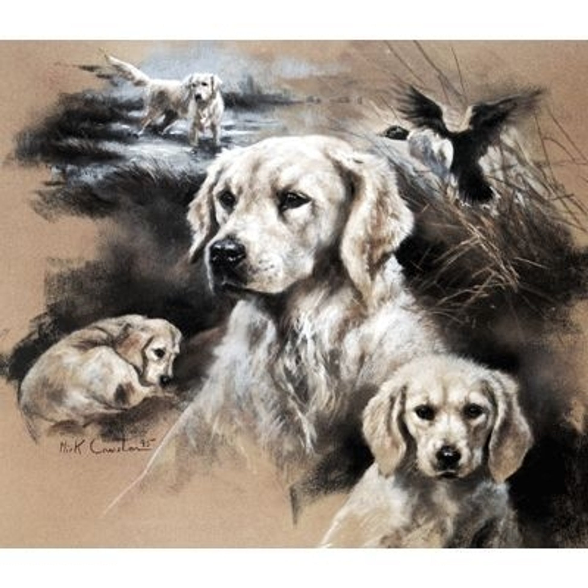When I Grow Up By Mick Cawston 13.5 x 11.5