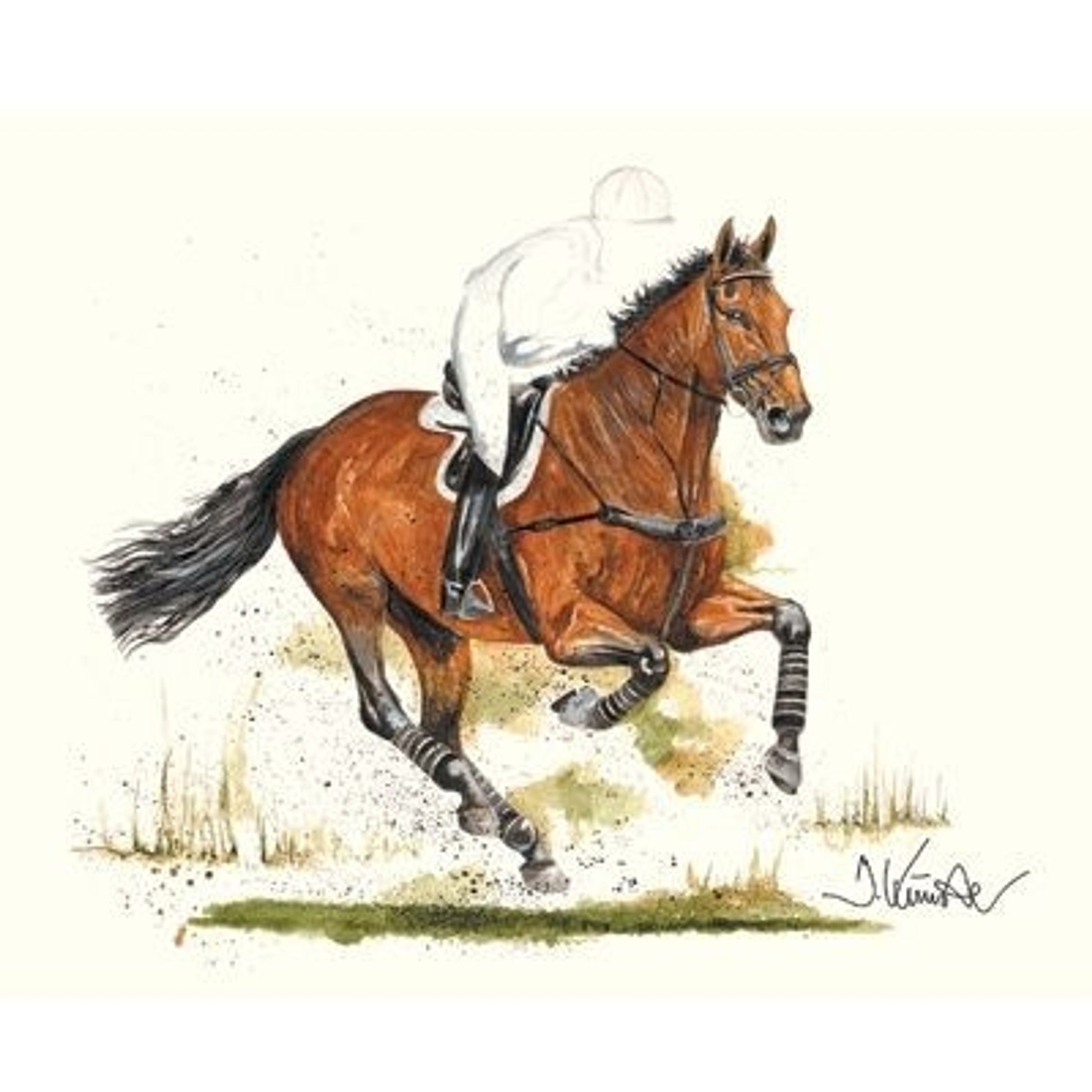 Whisky Cross Country By Jan Kunster 7.75 x 11.75