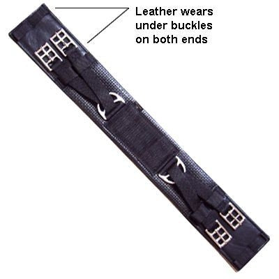 Legacy Black Fleece Dressage Girth