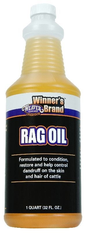 Weaver Leather Rag Oil Quart