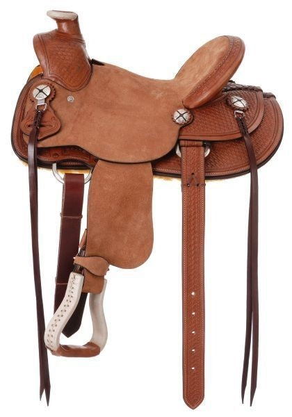 Silver Royal Wylie Kid Wade Saddle Pkg 12 Chestnut