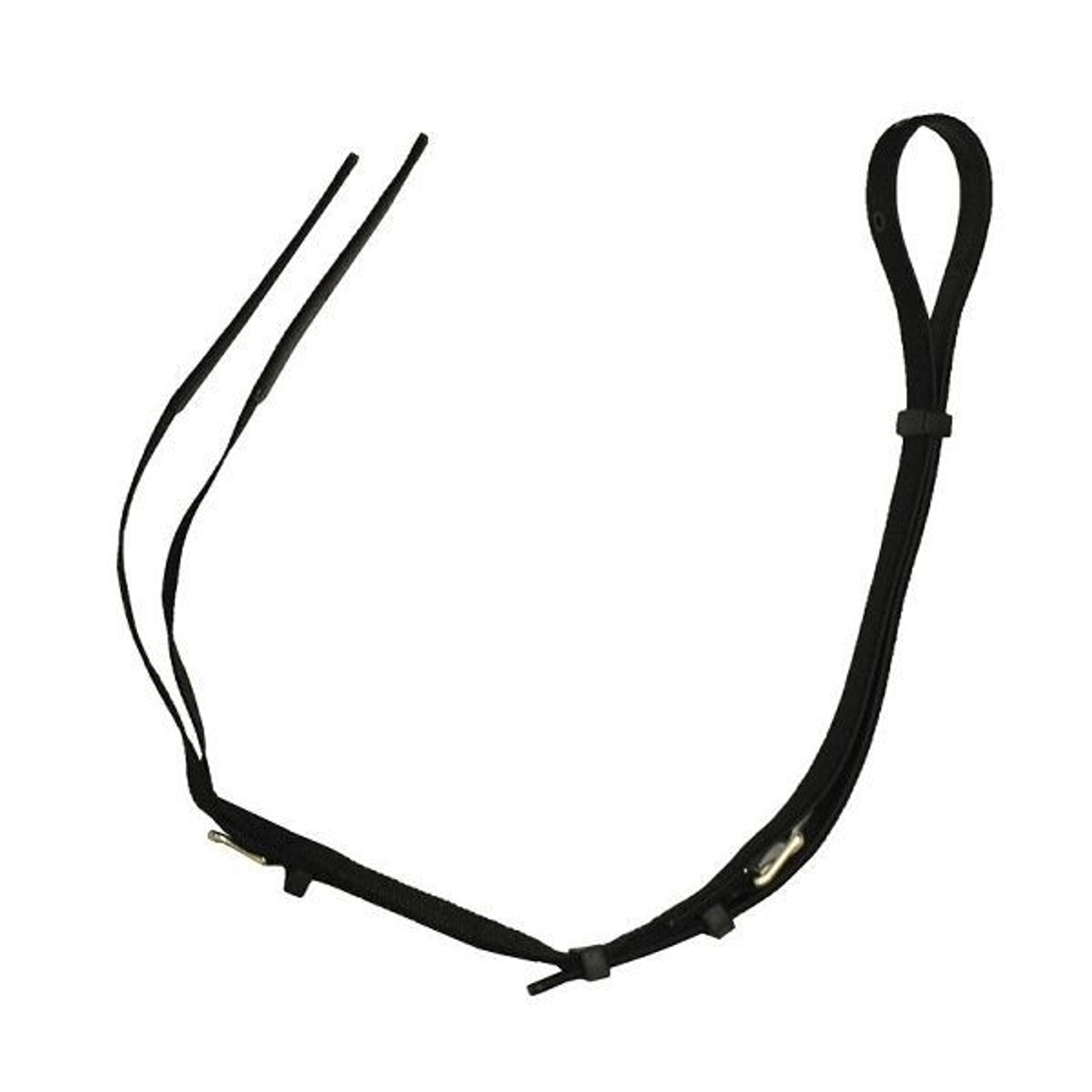 HorZe Synthetic Backstrap with out Crupper Cob Black