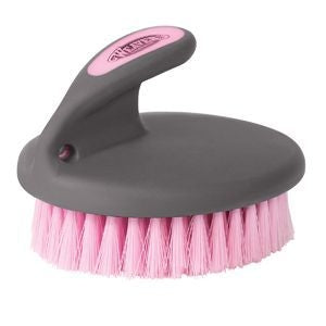 Palm-Held Face Brush with Soft Bristles