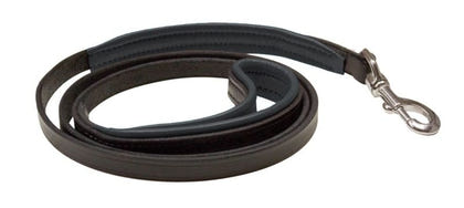 Perri's Slim Padded Leather Dog Leash 5' x 1/2 Hav