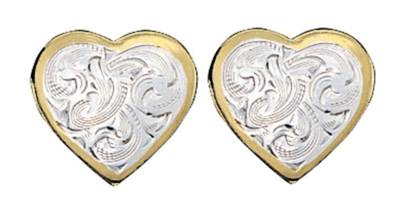 Montana Silversmiths Classic Montana Heart Earring