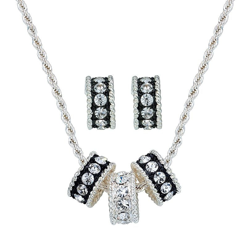 Montana Silversmiths Crystal Shine Jewelry Set
