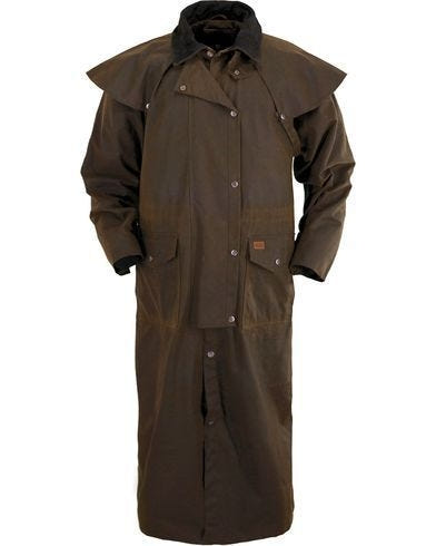 Outback Trading Stockman Duster X-Small Black