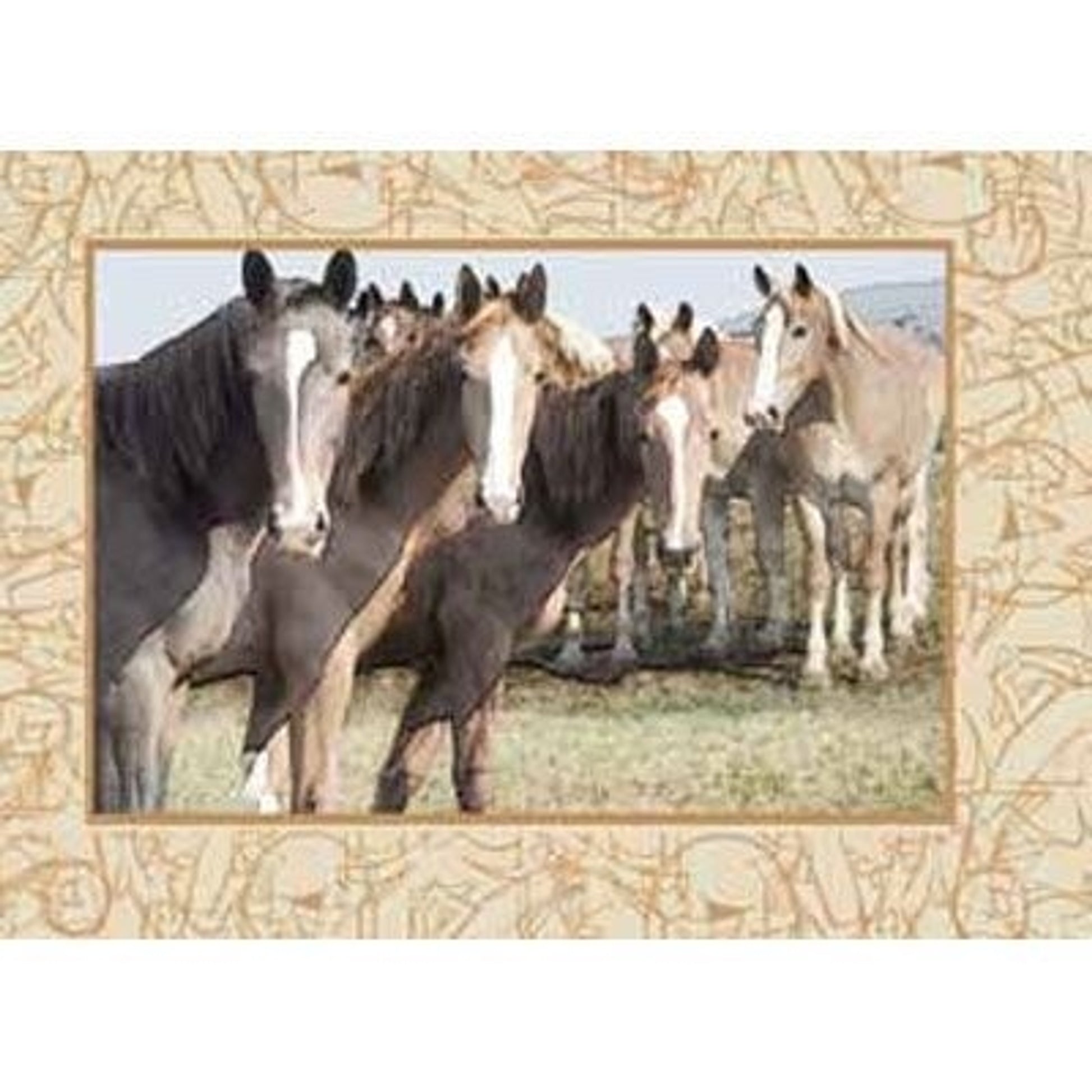 Spill Resistant Placemats - Colts