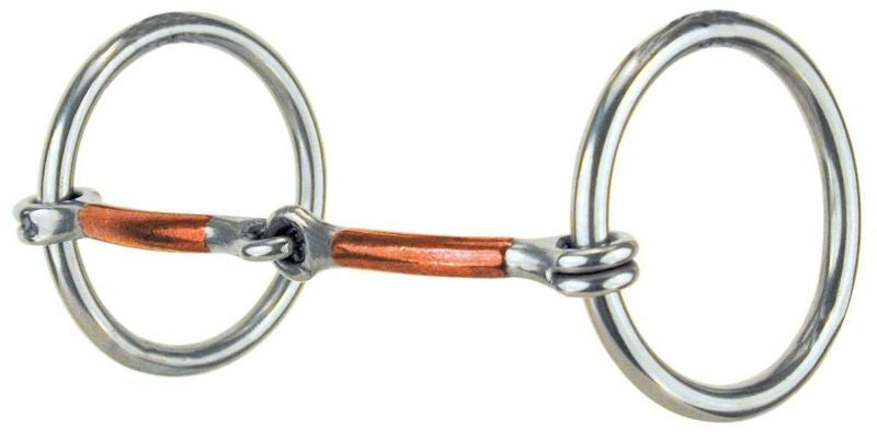 Reinsman StageA Traditional Loose Ring Snaffle 4.5