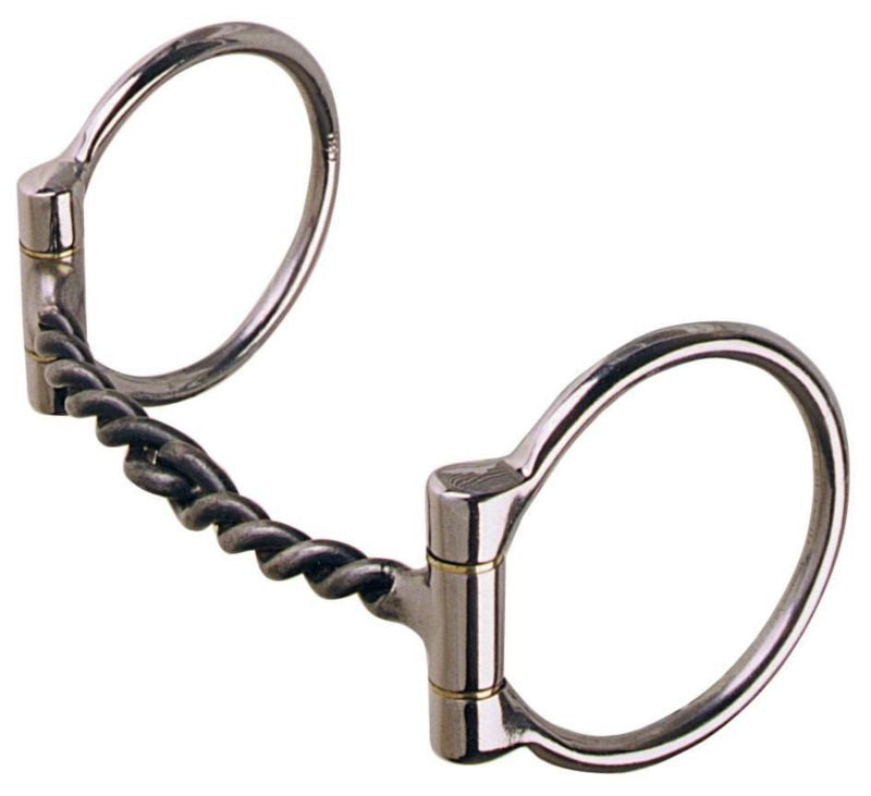 Reinsman Stage A Offset Dee Snaffle Brn