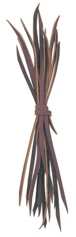 Reinsman Latigo Tie Strings - 12 Pack 1/4x12