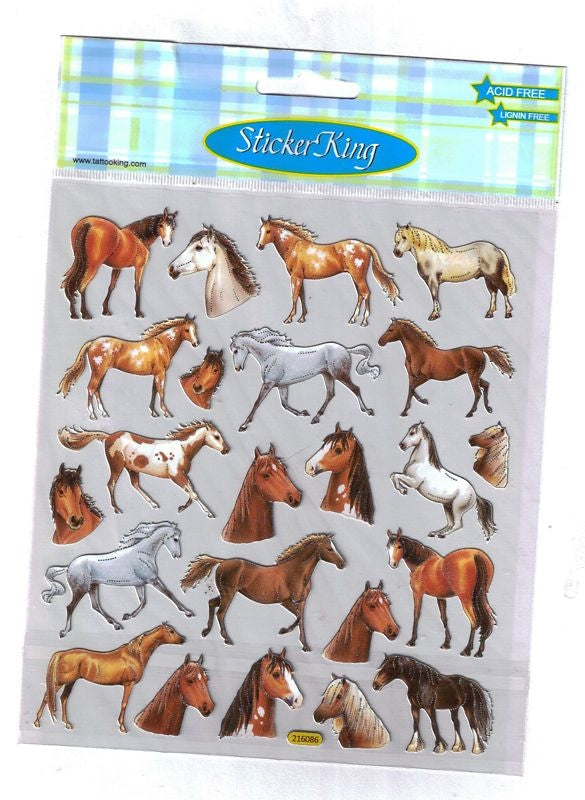 Fun Horsey Stickers