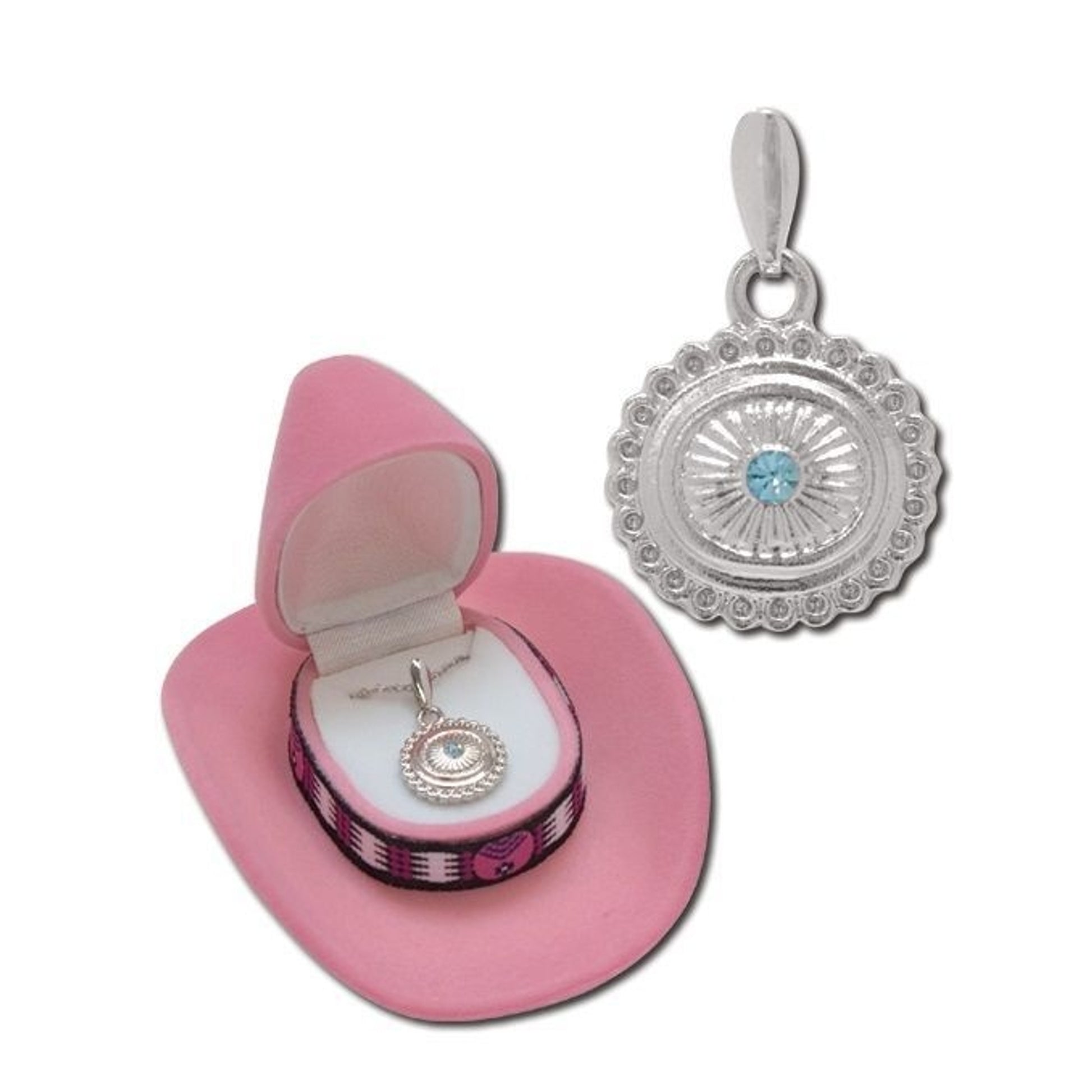 Round Concho Style Necklace 16 - 18