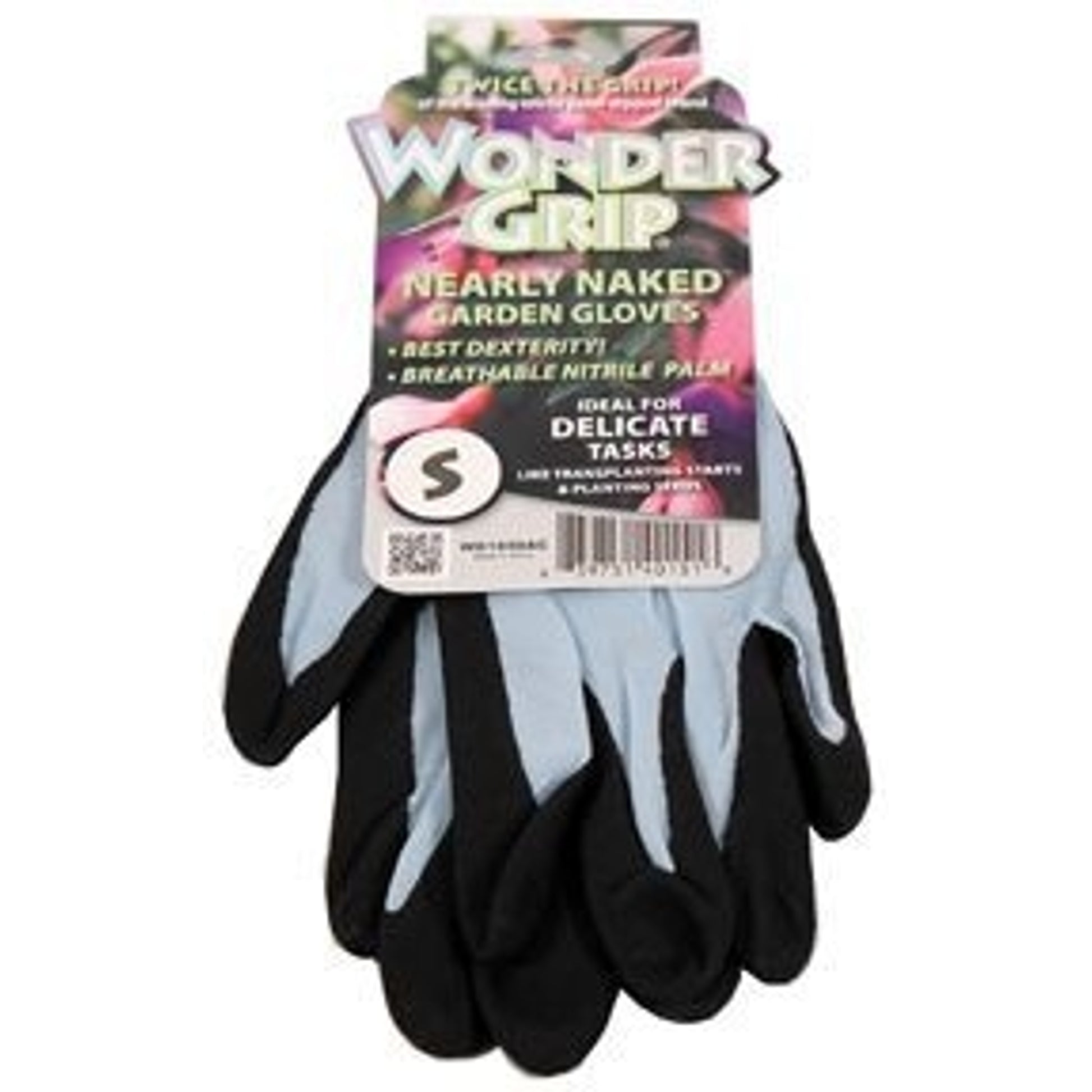 Wonder Grip Nearly Naked Garden Gloves Small