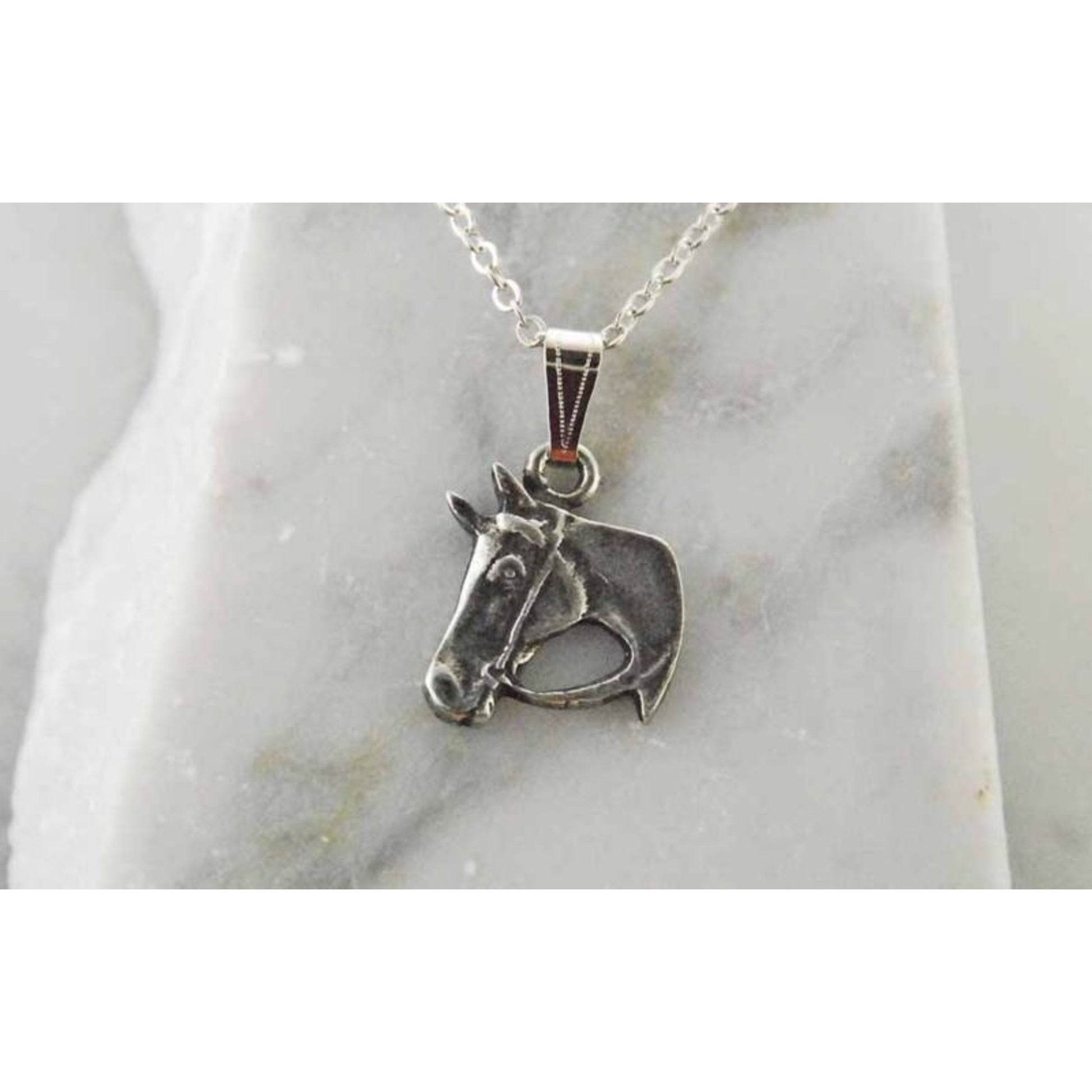 Finishing Touch Horse Head With Bridle Sil