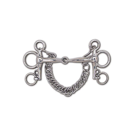 Toklat Snaffle Tom Thumb Pelham 4.75