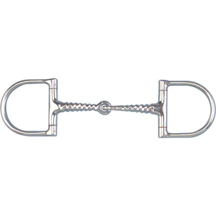 Toklat Pony Corkscrew Snaffle Dee - 2 1/2" Rings 4