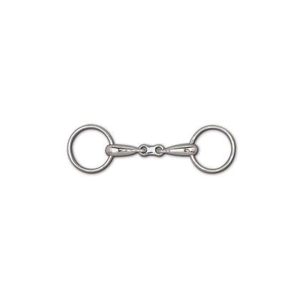 Toklat Loose Ring Hollow Mouth French Snaffle 4.75