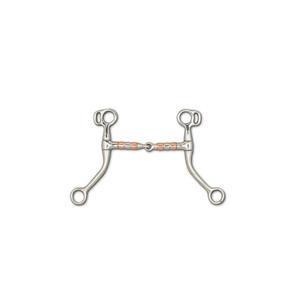Toklat Swept Back Shank Roller Snaffle 5 Brn