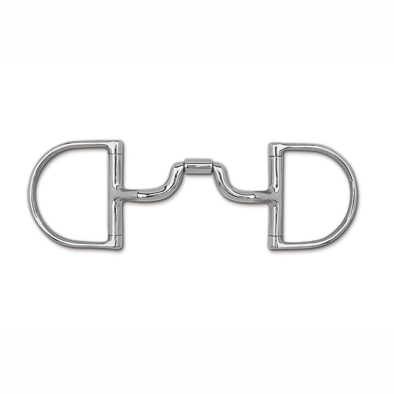 Myler SS 3 3/4 Dee with out Hooks Low Port Barrel