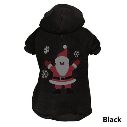 Pet Life LED Juggling Santa Sweater Pet Costume