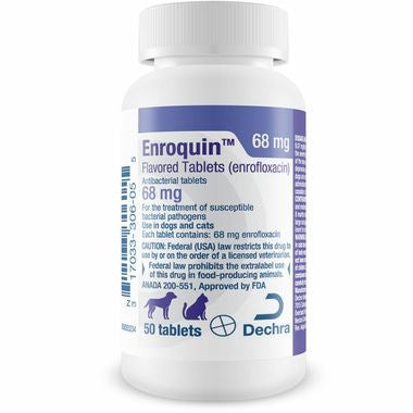 Enrofloxacin Tablets 68 mg