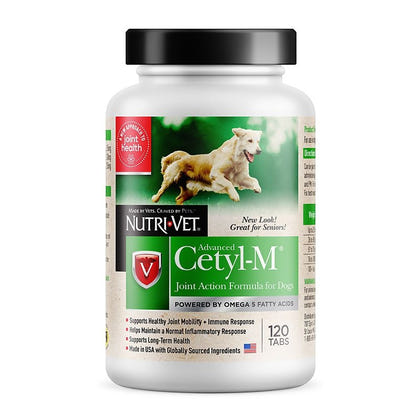Advanced Cetyl M Dog Joint Action Tablets