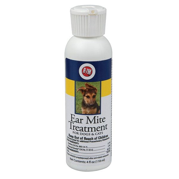 R-7 Ear Mite Treatment Kit for Dogs and Cats